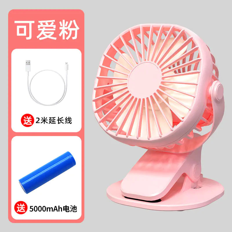 Portable USB Mini Fan for Home and Car Use