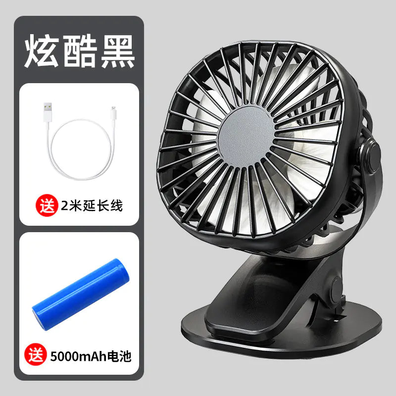 Portable USB Mini Fan for Home and Car Use