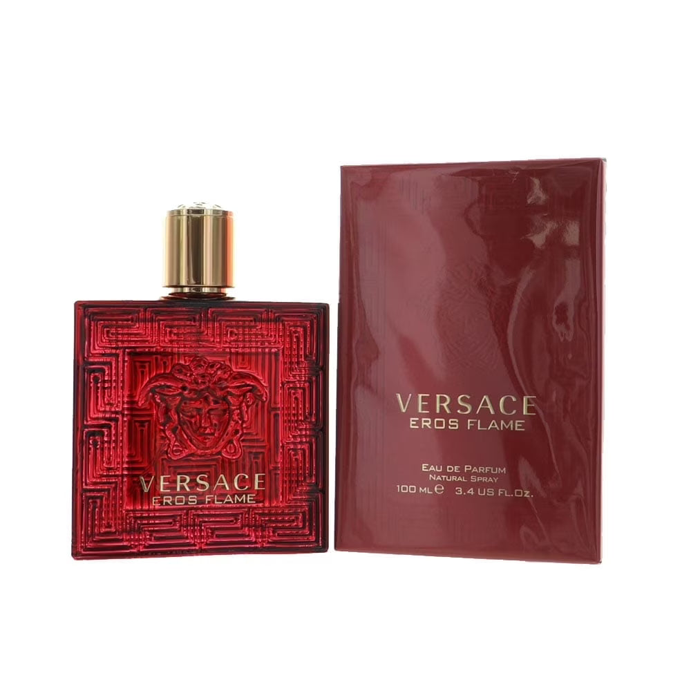Versace Eros Flame Eau de Parfum, Cologne for Men, 3.4 fl oz