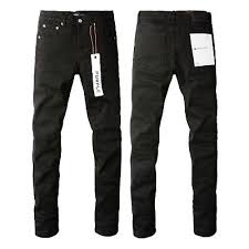 P001 Black Raw "Purple Jeans"