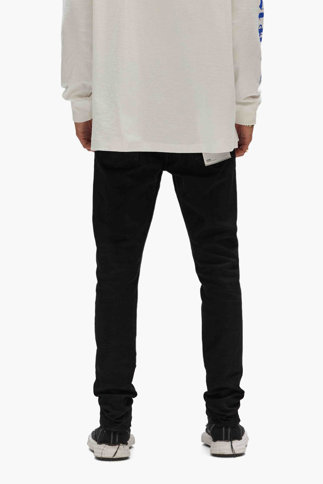 P001 Black Raw "Purple Jeans"