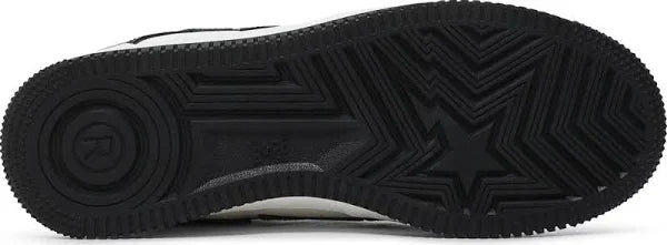 Bape Sta Patent Leather Black White