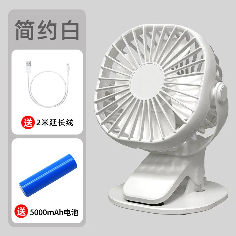 Portable USB Mini Fan for Home and Car Use